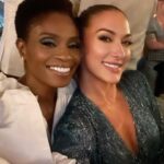 Tasya Teles Instagram - Look who I found at the @entertainmentweekly party last weekend!! 👀👀👀👀 Ouf, I miss working alongside this beautiful talented powerhouse. Rocking that red carpet like it ain’t no thang. So much love for you! Miss you tons 🤍🤍🤍 Checkout @adinaporter on her new show @papergirlsonpv 🔥💪💥 #SDCC #SDCC2022 #Comiccon #Reunion