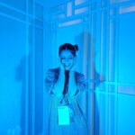 Tati Fernández Instagram - 난 한국에 있어 매우 행복해 🖤 #SumateAlModoFlip #SamsungUnpacked @samsungchile