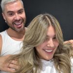Tati Fernández Instagram - Me tinturó el pelo y obvio que…👀 Si van de mi parte con @pablozelaznog tienen un descuento de 50mil pesos 🤩🤍