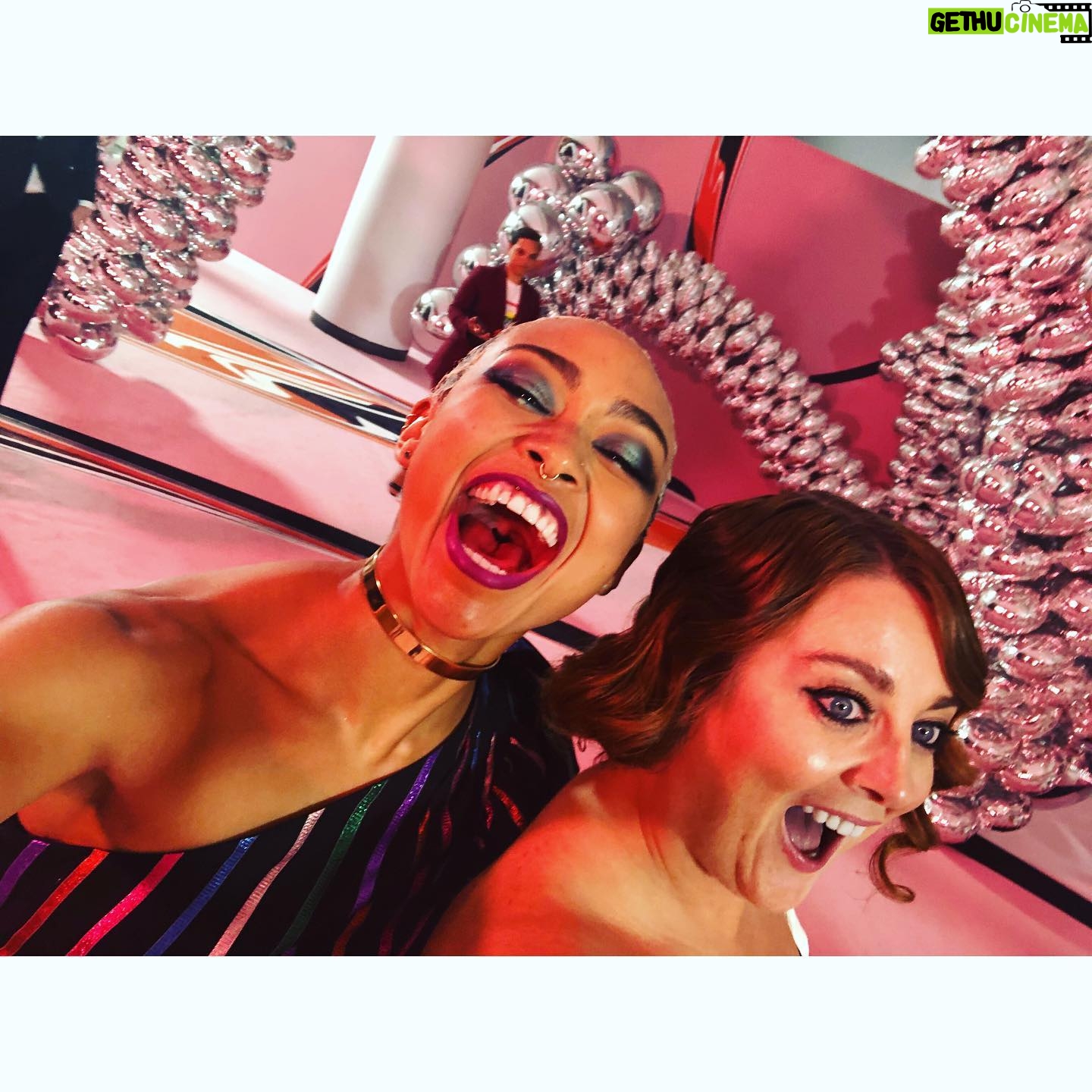 Tati Gabrielle Instagram - Thank you @tanyataylor for giving me the honor of being your date last night to the #cfdaawards. It was a magical evening, full of inspiration, love, laughs & pizza. And I’ll never forget it 🙏🏽💕