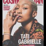 Tati Gabrielle Instagram - No words. Just gratitude 🙏🏽 thank you @cosmopolitanromania !! THIS. IS. WICKED.