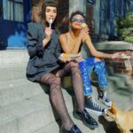 Tati Gabrielle Instagram - Thank you @lilmiquela for a beautiful day full of magic, robots, black female celebration & good conversation. Couldn’t have been a better combination 💕✨🤖🦾✊🏾👩🏽‍🤝‍👩🏻