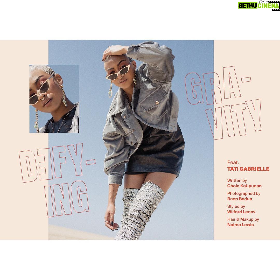 Tati Gabrielle Instagram - Yo this is so surreal, I canβt even fathom. Shorty just made her first cover appearance ever! π± The little girl in me is going crazy right now! Thank you times a gazillion @statusmagazine!! And thank you so much to the team that made this shoot awesome! Check out the full interview :) https://goo.gl/dtU1Xt πΈ: @raenbadua π: @wilfordlenov π: @bellacheveux ππ½ββοΈ: @hair_by_gavin @junior_barbershop #CAOS #StatusMagazine #Netflix #Prudence #InfiniteGratitude