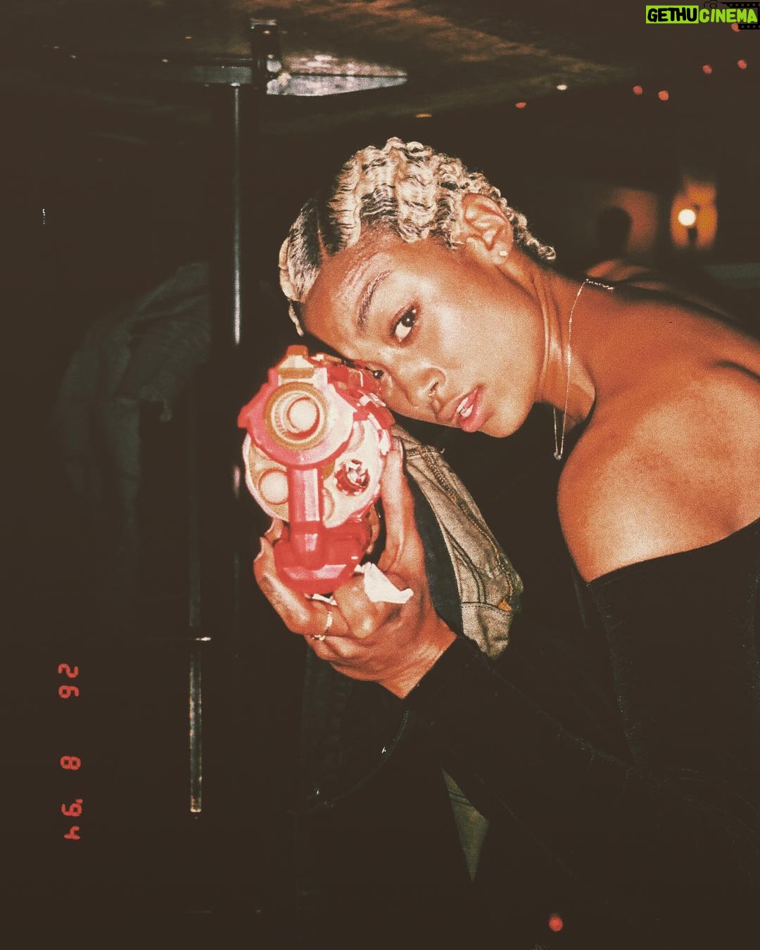Tati Gabrielle Instagram - When the zombie apocalypse comes, rest assured you have a shooter (with impeccable aim, might I add) 📸: @danielaarbaje