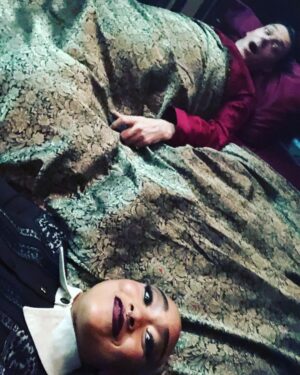 Tati Gabrielle Instagram - The many emotions of #CAOS part 2. #NowStreaming #TheBlackwoods @sabrinanetflix @netflix