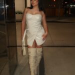 Tati McQuay Instagram - one of wun ☝🏼 @prettylittlething #PLTpartner Dress - sku code (CNG9472) Heels - sku code (CNH9160) Purse - sku code (CNI1641)
