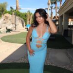 Tati McQuay Instagram – I could stay here forever 🌞 Thank you so much @luxurydesertescapes for such an amazing stay!