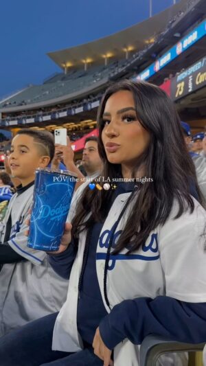 Tati McQuay Instagram - Off to a great start of summer ‘24 💙 @dodgers 

#dodgers #dodgerstadium #lanights #summerinla #baseball #familytime #thingstodoinla #losangelesbucketlist #trending #mustvisit #gododgers @mlb @baseballdugout @secret.losangeles @bucketlisters