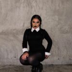 Tati McQuay Instagram - TRICK or TREAT 🖤💀