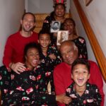 Tatyana Ali Instagram – It’s Christmas Eve and the Ali family is snuggled up in our matching pjs to wish you and yours a happy holiday! Put on #AlliHave and enjoy time with your loved ones 🎄