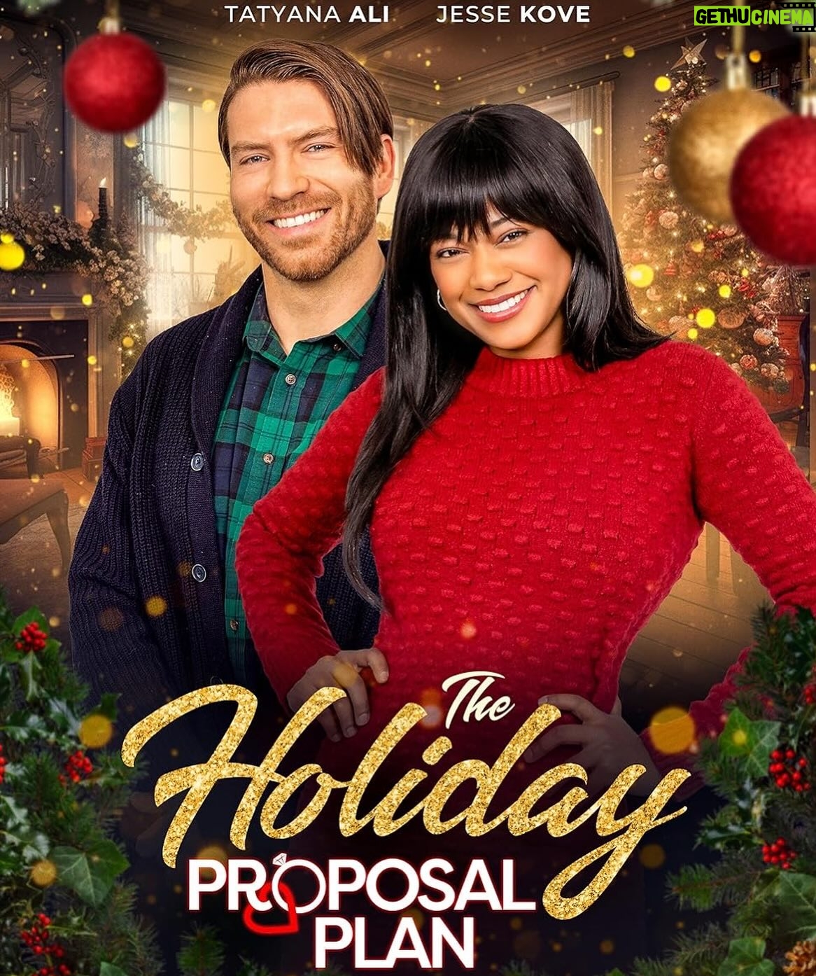 Tatyana Ali Instagram - Who’s ready for the premiere of The Holiday Proposal Plan tonight on @lifetimetv at 8/7c?!! Snuggle up and enjoy this beautiful Christmas film starring myself, @jessekove, @swanloon, @gopradi, @mikeheslin, @mikeisready, @patrickfaucette, @realrobinriker, & @tiffanyshepis #Itsawonderfullifetime