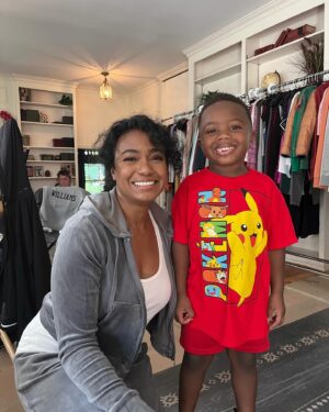 Tatyana Ali Instagram - Tonight at 8/7c you’ll see our heartwarming @campbells commercial on @lifetimetv! Join me, @buddyvalastro, @aidan_cazeau, and @zion_ip to discover the joy that can be found through cooking in Spoonful of Joy!