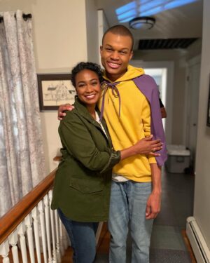Tatyana Ali Instagram - Tonight at 8/7c you’ll see our heartwarming @campbells commercial on @lifetimetv! Join me, @buddyvalastro, @aidan_cazeau, and @zion_ip to discover the joy that can be found through cooking in Spoonful of Joy!