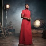 Tatyana Ali Instagram - So cool to get these portraits backstage at @divassimplysinging by @lrismyname! And shoutout to Hilltop Cleaners for pressing this dress to the gods!