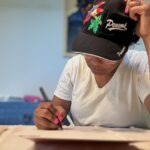 Tatyana Ali Instagram - This #BlackMaternalHealthWeek was very special. In addition to all the incredible programming and education centering our reproductive care, I got to launch Baby Yams.  I am overwhelmed by the outpouring of support and generosity. After just four days we sold out of the entire first batch of Abundance baby quilts. I can’t wait to give that money away. We need our midwife and doula community as our first point of contact, and they need us. I am personally packing up every order to ship out. Shoutout to my mommy, my Dad, my kids and my beloved husband for the heavy lifting & shoutout @ledisi for the soundtrack while we work 😅 If you missed the opportunity to support; leave your email on baby-yams.com and you’ll be first to know when we give our first grant and restock. Thank you for being a part of the #BabyYamsFam. Together we’re better 🤎