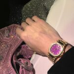 Taylor Mega Instagram – Purple rain but sparkling 💜😈