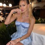 Taylor Mega Instagram – Angel vibes in Portofino 💓🩵