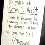Taylor Momsen Instagram - Repost from @theprettyreckless • 10 years of #GoingToHell 🔥 Swipe for a surprise 📝