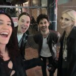 Taylor Momsen Instagram - Can’t leave LA without a proper reunion from both ends of the spectrum @officiallzzyhale and @connorpaolo ❤️❤️ 📸 @theartistsg #gottagetoutofthisplace