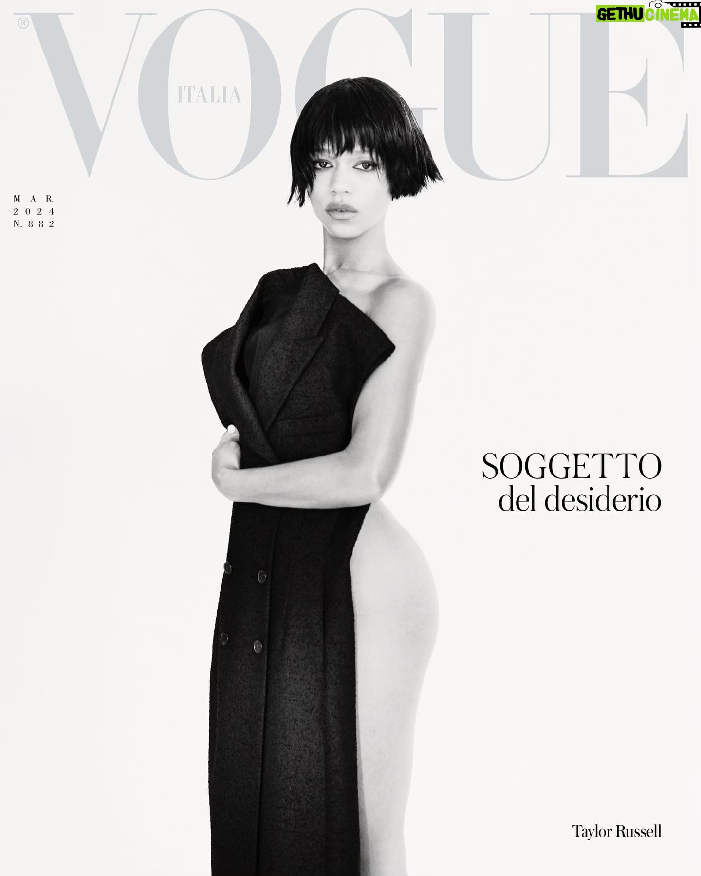 Taylor Russell - 155.8K Likes - Vogue Italia by @roversi