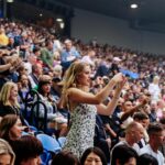 Teagan Croft Instagram - You haven’t seen me riled up til you’ve seen me at the tennis. Crazy fun night at the @australianopen, thanks to @poloralphlauren #PoloRalphLauren #AO23 Makeup by @carladysonmakeup