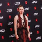 Teagan Croft Instagram - What a beautiful night for a #TrueSpirit premiere!! All my love to Jess, Sarah, and the hundreds of people who made this film possible... and my gorgeous little actor boat. To the sailing community- thank you, for welcoming me in for a stint, and showing me the ropes (or the sheets and lines). To our huge crew- thank you, for everything. We did it!!! 💕⛵️ True Spirit is out on Feb 3 on Netflix!! @netflix @netflixfilm Stylist: @emma_kalfus 💃: @christopher_esber 💎: @cartier H: @lukeanthonyspace MU: @jacque_priem_makeup_fx_artist