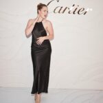 Teagan Croft Instagram - Cartier! Made a Sydney night sparkle. Necklace, bracelet, and ring all @cartier 💫 Dress @shonajoy ✨ Glasses paddy’s market. #cartiersydney Saw @labrinth that’s crazy! Shoutout to mum she’s a stellar plus one. Shoutout to juanfre.