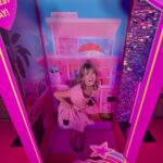 Teagan Croft Instagram - Doll’d up 🛼🎀👙💖 Thanks for the party @vogueaustralia 👠: @louboutinworld 👗: @kittendamour 💇‍♀️: @emma_hairsydney