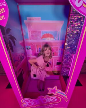 Teagan Croft Instagram - Doll’d up 🛼🎀👙💖

Thanks for the party @vogueaustralia 
👠: @louboutinworld 
👗: @kittendamour 
💇‍♀️: @emma_hairsydney
