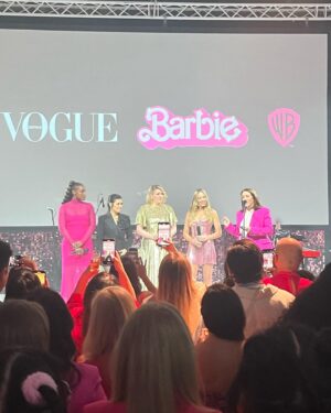 Teagan Croft Instagram - Doll’d up 🛼🎀👙💖

Thanks for the party @vogueaustralia 
👠: @louboutinworld 
👗: @kittendamour 
💇‍♀️: @emma_hairsydney
