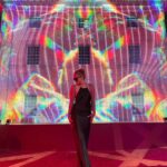 Teagan Croft Instagram - Cartier! Made a Sydney night sparkle. Necklace, bracelet, and ring all @cartier 💫 Dress @shonajoy ✨ Glasses paddy’s market. #cartiersydney Saw @labrinth that’s crazy! Shoutout to mum she’s a stellar plus one. Shoutout to juanfre.