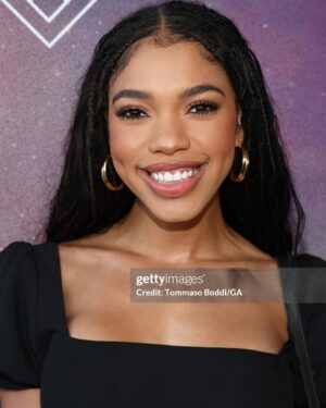 Teala Dunn Instagram - Thanks for having me 💜💜💜 @disneyplus @disneydoctorwho #ootd @revolve