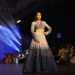 Tejasswi Prakash Instagram - Moonlit magic moments with designer @kshitijchoudharyofficial ‘s new collection ‘Superbloom’ at Bombay Times Fashion week. #FashionForward #ShowStopper #tejasswiprakash #SuperBloom #KshitijChoudhary