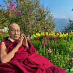 Tenzin Gyatso Instagram – HHDL enjoying the morning sun on the veranda of his residence in Dharamsala, HP, India on January 24, 2024. Photo by Ven Tenzin Jamphel #dalailama