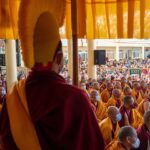 Tenzin Gyatso Instagram - HHDL imparting ancient wisdom through Jataka Tales teachings at the courtyard of Main Tibetan Temple in Dharamsala, HP, India on March 7, 2023. Photos by Tenzin Choejor #dalailama #buddhism #buddha #dharamshala