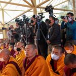 Tenzin Gyatso Instagram - HHDL imparting ancient wisdom through Jataka Tales teachings at the courtyard of Main Tibetan Temple in Dharamsala, HP, India on March 7, 2023. Photos by Tenzin Choejor #dalailama #buddhism #buddha #dharamshala