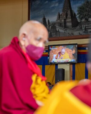 Tenzin Gyatso Instagram - HHDL imparting ancient wisdom through Jataka Tales teachings at the courtyard of Main Tibetan Temple in Dharamsala, HP, India on March 7, 2023. Photos by Tenzin Choejor #dalailama #buddhism #buddha #dharamshala