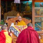 Tenzin Gyatso Instagram - HHDL imparting ancient wisdom through Jataka Tales teachings at the courtyard of Main Tibetan Temple in Dharamsala, HP, India on March 7, 2023. Photos by Tenzin Choejor #dalailama #buddhism #buddha #dharamshala