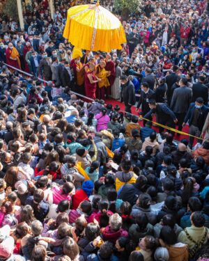 Tenzin Gyatso Instagram - HHDL imparting ancient wisdom through Jataka Tales teachings at the courtyard of Main Tibetan Temple in Dharamsala, HP, India on March 7, 2023. Photos by Tenzin Choejor #dalailama #buddhism #buddha #dharamshala