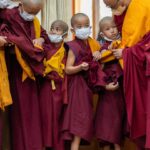 Tenzin Gyatso Instagram - A collection of photographs captured during the ordination ceremony of novice monks and nuns, held at the residence of HHDL in Dharamsala, HP, India on March 2, 2023. Photos by Tenzin Choejor #dalailama #buddhism #ordination #monk #india #tibet #tibetan