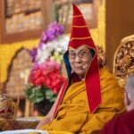 Tenzin Gyatso Instagram - Long life offering ceremony to HHDL by Nyingma tradition of Tibetan Buddhism at Palgyul Namdroling Monastery in Bodhgaya, Bihar, India on January 18, 2023. #dalailama #bodhgaya