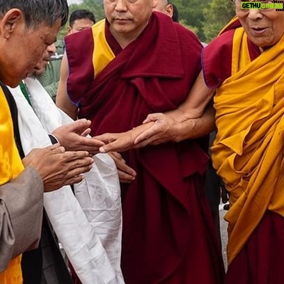 Tenzin Gyatso Instagram - HHDL’s arrival in Gangtok, Sikkim, India on December 11, 2023. #dalailama