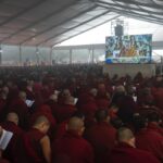 Tenzin Gyatso Instagram - Teachings begin in Bodhgaya, Bihar, India. #dalailama #buddhsim #bodhgaya