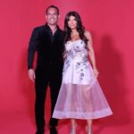 Teresa Giudice Instagram - What a magical evening celebrating the launch of VINIVIA! Feeling so proud of my husband and the entire VINIVIA team for bringing their vision to life in such a spectacular way. Here’s to new beginnings and an exciting adventures ahead! ✨ #vinivialaunch #proudwife #vinivia.live #doitlive #livestreaming #doitnow #VINIVIA @vinivia.live dress @fashiondrug_by_anahit makeup @julzhopemua hair @laurarugetti 💕