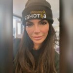 Teresa Giudice Instagram - The perfect beanie has arrived! This embroidered beauty has a snug fit that ensures you're going to feel cozy and warm whatever you're doing. Shop now! Link in bio. #NamasteBitches #TeresaGiudice #MelissaPfeister #HurrdatMedia #Rhonj