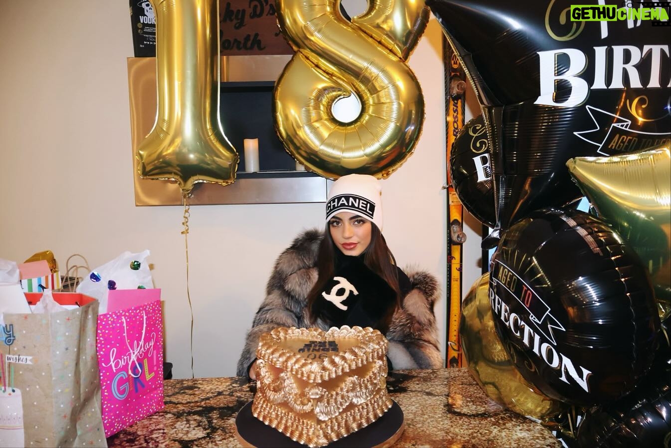 Teresa Giudice Instagram - Happy 18th Birthday my beautiful @milania.ggiudice Love you to infinity & and beyond 🩷🎂🎉🎊💕🎈🔥😘 #iconic #18 #happybirthday