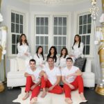 Teresa Giudice Instagram - Happy Holidays from our family to yours! Wishing you all nothing but love, happiness, and health. Hoping everyone has a blessed New Year!❤️❤️ Photographer: Angie Lopez @creationsphotographybyangie