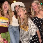 Teresa Palmer Instagram – I love this woman so much!! From the moment I saw this gorgeous gal strutting her stuff down the Victoria Secrets runway with such a cool spunky vibe I was like WAIT who is that dope chick?? @behatiprinsloo is the most amazing mama to three, one of my new soul sister gal pals and has had the most remarkable journey with her births. I love how HONEST and hilarious she is during our podcast episode with her. I was laughing so hard at all of stories and then was completely enthralled by her birthing metamorphosis. Join us on @themotherdazepodcast this week as we chat to our girl Behati all about her three wild and wonderful births. Listen wherever you get your poddys or click the link in my stories ❤️❤️🔥🔥✨✨
