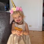 Teresa Palmer Instagram – It’s Prairie party time!! 🌙🧚🏻 Happy 2nd birthday sweetheart. What a day 🤪🥰✨💤⁣
⁣
The sun came out and shined it’s goodness down on us all! such awesome friends showed up to celebrate you today Miss Moon! nothing like the chaos of a birthday party with sugar junkie kids running wild makes me happier, Legit! ⁣
⁣
We also had a bunch of legends upleveling the party today like Nat from @oldmacfarmssasouth who brought her sweet furry friends for cuddles, @vanessavoodoo rocking not only the coolest hair in town but also the maddest skill set decorating these little human faces. (She’s NEXT LEVSSS Adelaide!) And the beautiful Anita from @smalldelights showing up year after year, kid after kid and making the most beautiful and TASTY vegan birthday cakes in all the land. Also @oasisinadelaide, what a perfect sanctuary you’ve created here and we felt so excited to host the party in this beautiful space, loved seeing all these little people filling the home up with joy. Also mad props to my Dad KP and @kaarenpalmerchampagne for bringing the booze which the adults guzzled heartily and the freshly made bread with truffle oil #winning ⁣
⁣
Can’t believe our baby of the family is 2! 🥹🥹⁣
⁣
P.s Figured out my fav ditch-the-junkyass-party-bag hack; buy cheap white t-shirts in all different sizes plus fabric paints, glitter & markers and let the kids run amok weeeee k ✌🏼