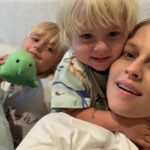 Teresa Palmer Instagram - ~ Forest Sage ~ you really are your namesake. You recharge in nature & you feel things so deeply. You’re so much like your dad 🥹 but with your own unique way of walking this world. You tread with tenderness, passion, joy and inquisitiveness. Kids often, as nature intended, think of themselves and what serves them but you are always thinking of others, it blows us away how selfless you are. Sometimes we try and “fair things up” but you don’t mind, you’re just so content as is. You remind us everyday of how to step into our Sage. Happy 7 years my beautiful, funny, sweet boy. We love you our Folly boy 🎂🎂😽😽